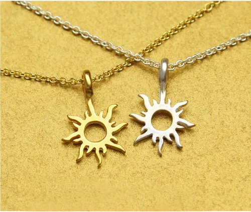Vista 34 de LANG XUAN 2 piezas - Collar de amistad de mariposa, de la suerte, elefante, perla, circulo, collar con dije para mujer.