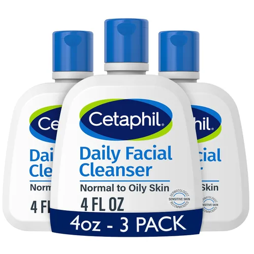 Vista 12 de Cetaphil Lavado Facial, Limpiador Facial Diario para Piel Sensible, Mixta a Grasa, NUEVO Paquete de 2 de 16 oz, Espuma Suave, Sin Jabón