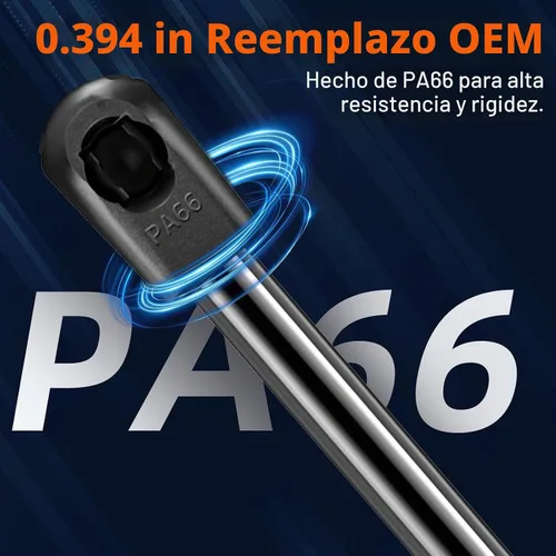 Vista 5 de Cantidad (2) 10159-79 Soporte de elevación de tapa de caja de herramientas Gas Strut Shock para 952-2pk Knaack Storagemaster 69 79 Caja