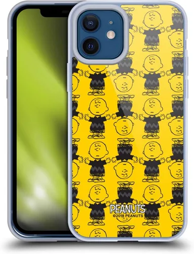Vista 163 de Head Case Designs Funda de gel suave con licencia oficial de Peanuts Autumn Charlie Brown compatible con Apple iPhone 7 Plus/iPhone 8 Plus