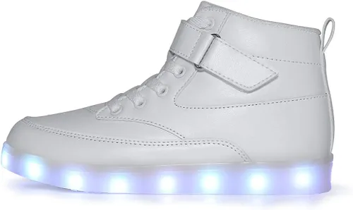 Vista 3 de Voovix Zapatos unisex con luz LED para mujeres y hombres
