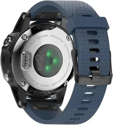Vista 13 de ANCOOL - Correa para Garmin Fenix 5S, de ajuste fácil, de silicona suave de 20 mm de ancho, correa de reloj para Fenix 5S, #2-Negro