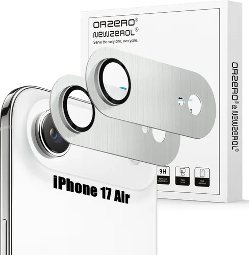 Vista 51 de Orzero Paquete de 2 protectores de lente de cámara compatibles con Google Pixel 9 Pro XL, protector de cámara de metal y vidrio de alta calidad