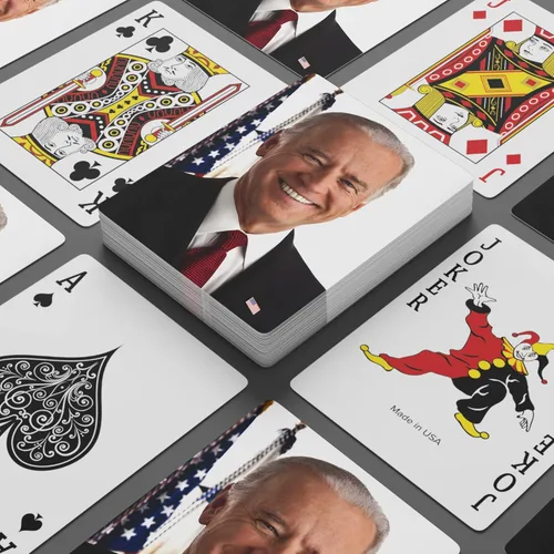 Vista 2 de Brian Bula Biden - Cartas de póquer para el presidente Biden