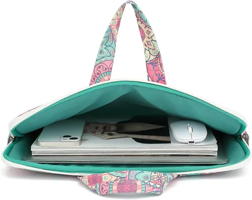 Vista 3 de Funda de hombro impermeable para laptop MacBook Pro de 16 pulgadas y 15.6 pulgadas y laptop de 16 pulgadas (Bandanna)