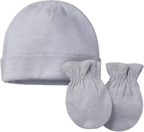Vista 6 de Onesies Brand Juego de gorras y manoplas de 12 piezas para bebés
