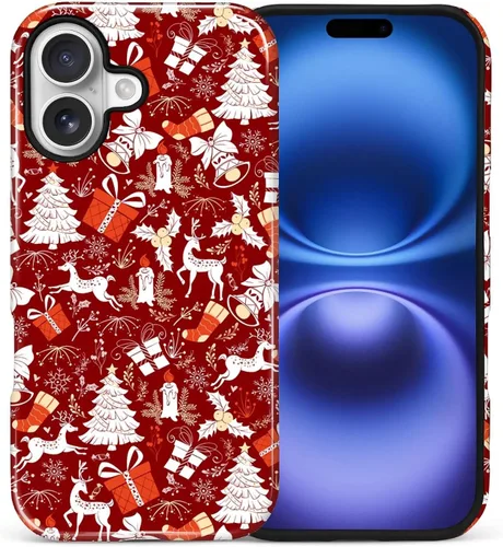 Vista 20 de Funda para iPhone 13 iPhone 14, a prueba de golpes, funda protectora híbrida de 2 capas, doble protección contra caídas, antiarañazos, diseño