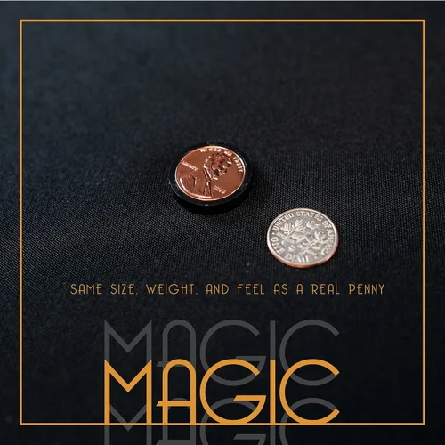 Vista 4 de Trucos de magia divertidos y fáciles de aprender para eventos de cerca y entretenimiento (Dime y Penny)