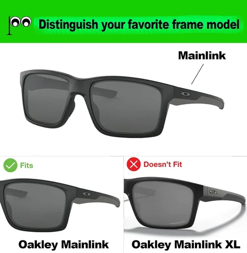 Vista 3 de Polarized Replacement Lenses for Oakley Mainlink OO9264 57mm Sunglasses - MultiColors