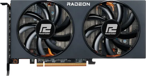 Vista 4 de PowerColor Fighter AMD Radeon RX 6700 XT - Tarjeta gráfica para juegos con memoria GDDR6 de 12 GB, alimentada por AMD RDNA 2, Raytracing, PCI