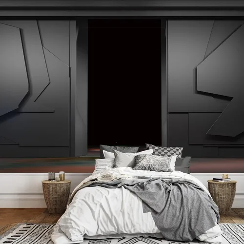 Vista 7 de wall26 - Papel mural autoadhesivo para pared (tamaño grande), diseño de impresión del futuro