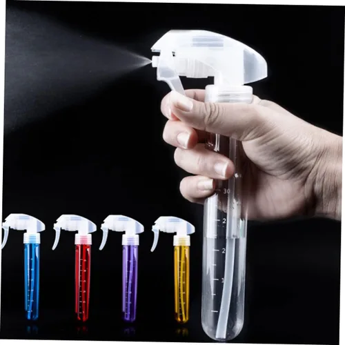 Vista 7 de Beaupretty Botella de spray especializada Mesa para uñas acrílicas, botella de spray para cabello, botella de spray vacía transparente
