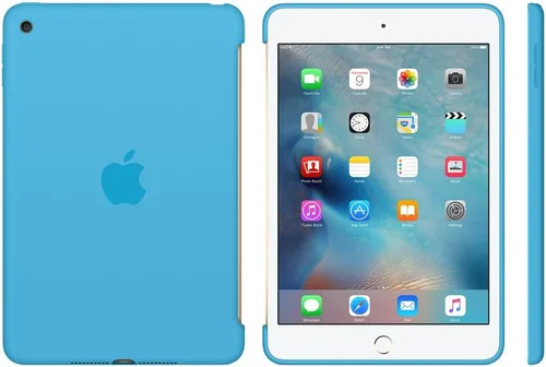 Vista 2 de Apple Funda de silicona para iPad mini 4 - Azul (MLD32ZM/A)