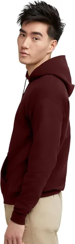 Vista 3 de Hanes EcoSmart Hoodie, Midweight Fleece, Pullover Hooded Sweatshirt for Men