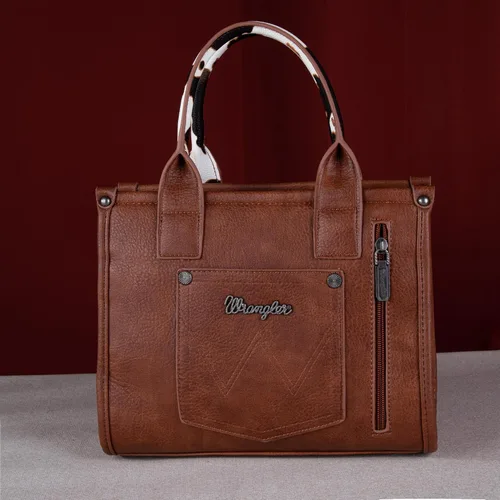 Vista 3 de Wrangler - Bolso de mano para mujer, con asa superior, bolso vintage