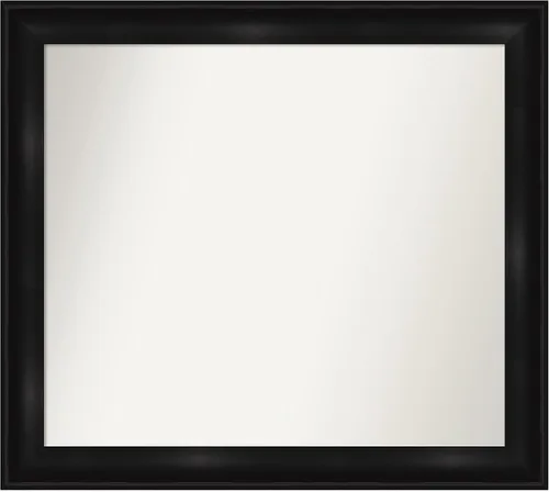 Vista 219 de Amanti Art Espejo personalizado, gran espejo de baño estrecho, espejo de pared o espejo de tocador de baño sobre el fregadero (24 x 24 pulgadas)