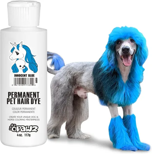 Vista 12 de OPAWZ Tinte permanente para el pelo de los perros, tinte para el pelo de las mascotas utilizado de forma segura por salones de aseo durante una
