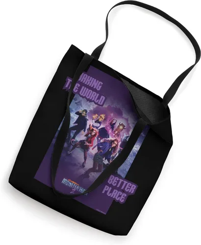 Vista 2 de Monster High Película - Haciendo del mundo un lugar mejor bolsa de mano