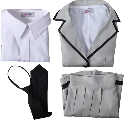 Vista 4 de HOLRAN Disfraz de Kayano Kaede para mujer, uniforme escolar