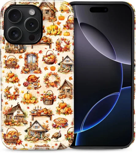 Vista 45 de Funda para iPhone 13 iPhone 14, a prueba de golpes, funda protectora híbrida de 2 capas, doble protección contra caídas, antiarañazos, diseño Rojo
