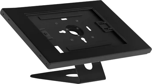 Vista 9 de Mount-It! Soporte de quiosco para iPad, con bloqueo antirrobo para tableta para encimera y montaje en pared, soporte de pared giratorio de 90°