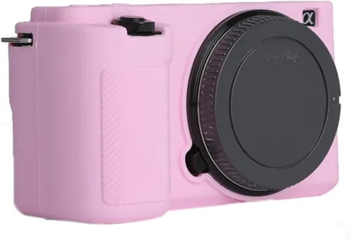 Vista 12 de ZV-E10 - Funda de silicona para Sony ZV-E10, color verde militar