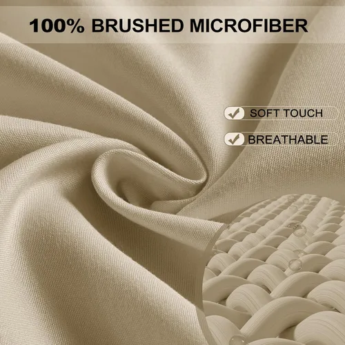 Vista 2 de FreshCulture Sábana Bajera Ajustable Twin XL Solamente Paquete de 2 - Sábana Bajera de Calidad de Hotel Tamaño Twin XL - Ultra Suave y Transpirable