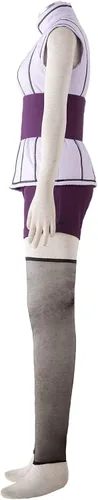 Vista 4 de Hyuga Hinata - Disfraz de Hinata, el último traje de 6 piezas para adultos, Halloween, cosplay para niños, disfraz para niños, los mejores regalos