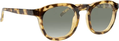 Vista 2 de Kolo Gafas de sol Webster Premium, estilo clásico de forma cuadrada, tortuga miel