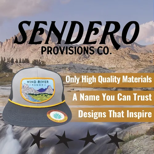 Vista 3 de Sendero Provisions Co. Rivers and Ranges Outdoors Sombrero Snapback Colección
