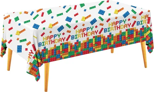 Vista 20 de Suministros para fiesta tropical Luau de flamencos, mantel desechable de plástico impermeable para decoraciones de fiesta de playa hawaiana, 3