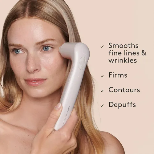 Vista 2 de SHANI DARDEN SKIN CARE - Varita para esculpir el rostro, dispositivo de reafirmación y apriete del cuello, dispositivo de ondas de sonido
