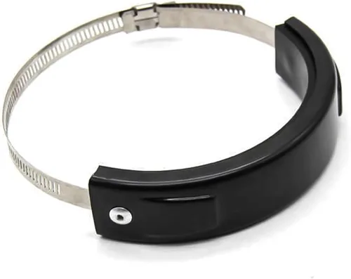 Vista 2 de x xotic tech Protector de escape, redondo ovalado 3.937 in-6.299 in para motocicleta de carreras de bicicletas