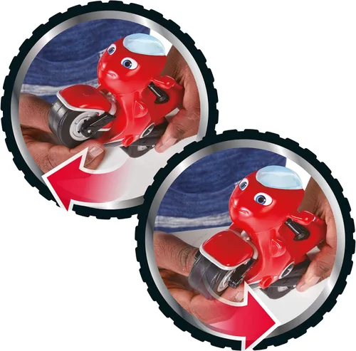 Vista 5 de Ricky Zoom Hank & The Bike Buddies - Juguetes de motocicleta (juego de 3), multicolor