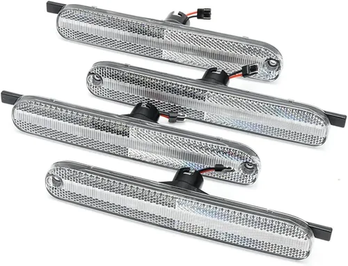 Vista 2 de Luces LED de marcador lateral para Chevy Lumina y Monte Carlo 1995-2001 con lente transparente, marcadores de guardabarros izquierdo y derecho