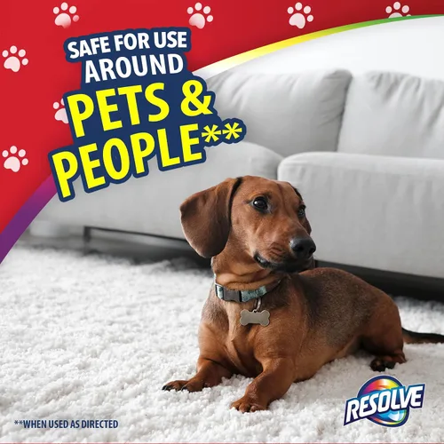 Vista 5 de Resolve Eliminador de pelo para mascotas, limpiador de alfombras y potenciador de vacío, 18 onzas