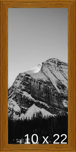 Vista 186 de Frame It Easy Marco de madera negra de 10 x 5 (Derby)