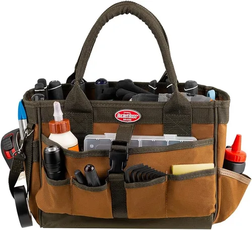 Vista 3 de Bucket Boss - Bolsa de herramientas Gatemouth Hopalong - Serie original (60088), 9 litros