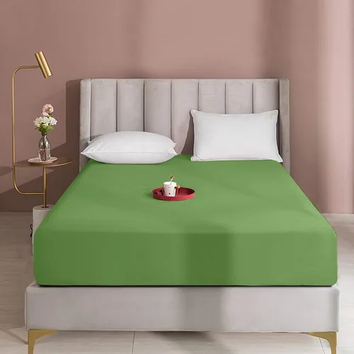 Vista 23 de BEDSUM - Sábana bajera de microfibra con bolsillo profundo para colchón, resistente a las arrugas, la decoloración y las manchas Marrón