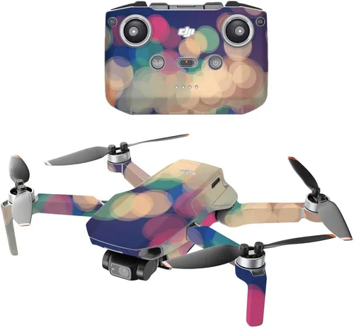 Vista 14 de MightySkins Compatible con DJI Mini 2 Dron portátil - Ácido Cubierta protectora de vinilo duradera y única Fácil de aplicar, quitar y cambiar