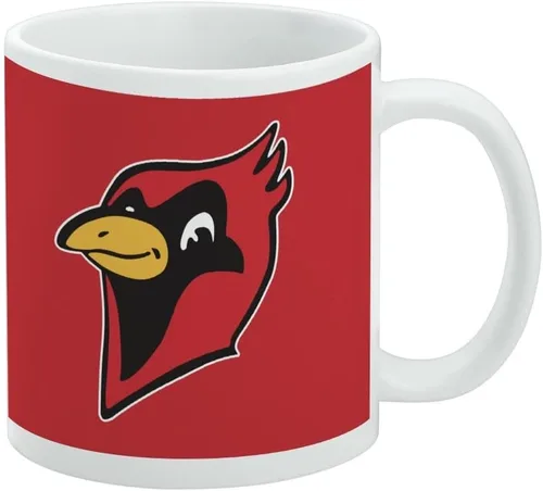 Vista 203 de Taza de cerámica con el logotipo principal de la Universidad Rider, taza de regalo novedosa para café, té y bebidas calientes, 11oz, blanca