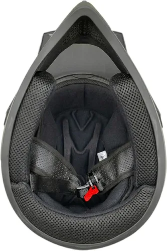 Vista 7 de MMG Casco de motocicleta para adultos (modelo 30) – todoterreno MX ATV Dirt Bike Motocross UTV – negro brillante