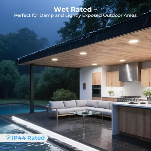Vista 6 de GvvooHome - Bombillas LED de inundación PAR38 para exterior, equivalente a 100 W, 1050 lm, 5000 K, luz blanca de día, 13 W, intensidad regulable