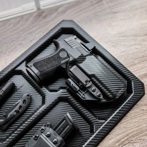 Vista 5 de Tulster OATH IWB Holster se adapta a: Shadow Systems CR920 Compatible con óptica dentro de la cintura Apéndice oculto llevar Kydex funda