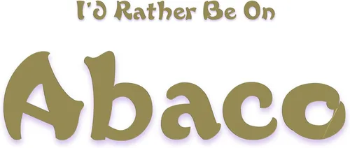 Vista 2 de CafePress Pegatina ovalada para parachoques de coche con texto en inglés "I d Rather Be...Abaco
