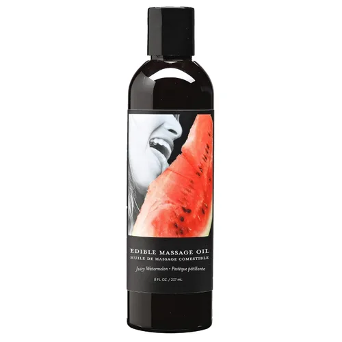 Vista 13 de Earthly Body Aceite de masaje comestible - Aceite de semillas de cáñamo, almendra, semilla de uva, albaricoque y vitamina E - Vegano y libre