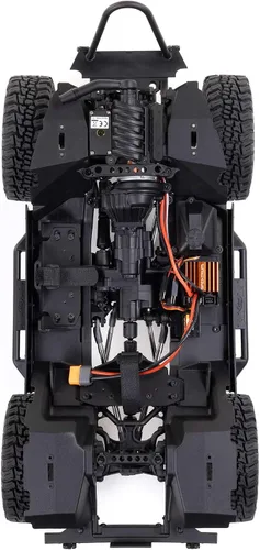 Vista 14 de Axial 1/10 SCX10 III Jeep CJ-7 4X4 RTR cepillado RC Rock Crawler, cobre
