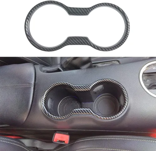 Vista 9 de AOKIO Cubierta de marco de interruptor de manija compatible con Ford Mustang 2015 2016 2017 2018 2019 2020 2021 2022 2023 2024 Accesorios
