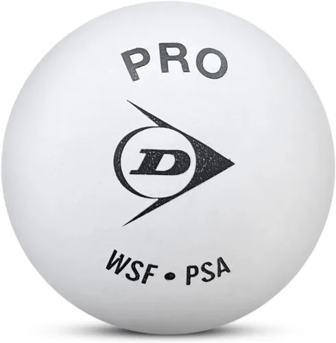 Vista 2 de Dunlop White Pro - Pelota de squash (3 bolas)
