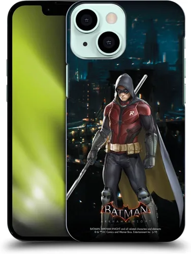 Vista 12 de Head Case Designs Carcasa rígida con licencia oficial de Batman Arkham Knight Arkham Knight Personajes de Arkham Compatible con Apple iPhone 13 Mini
